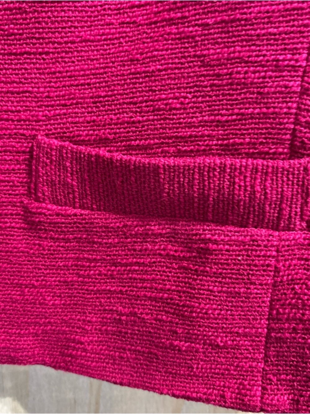 Express Pink Cropped Blazer Jacket Textured Gold Button XL - Picture 7 of 12